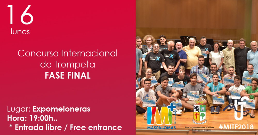 Fase Final del Concurso de Trompeta – 16 de julio