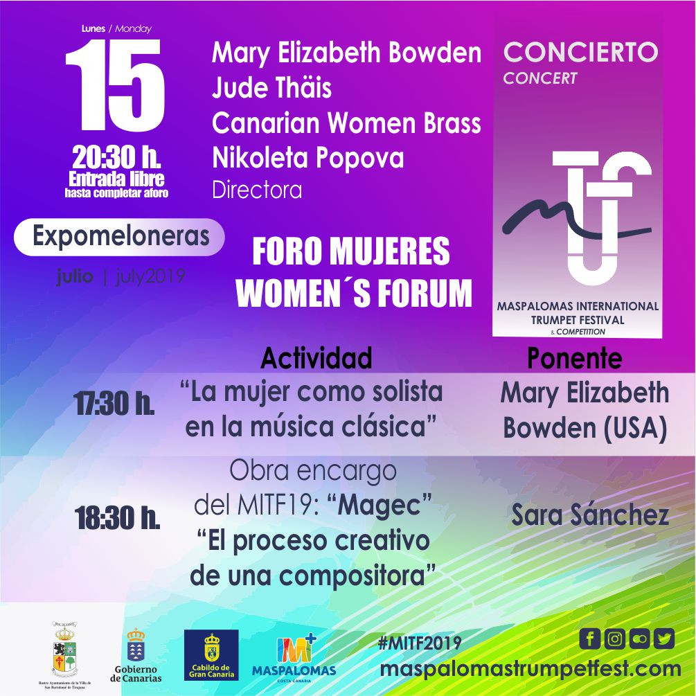 Foro Mujeres – 15 julio 2019