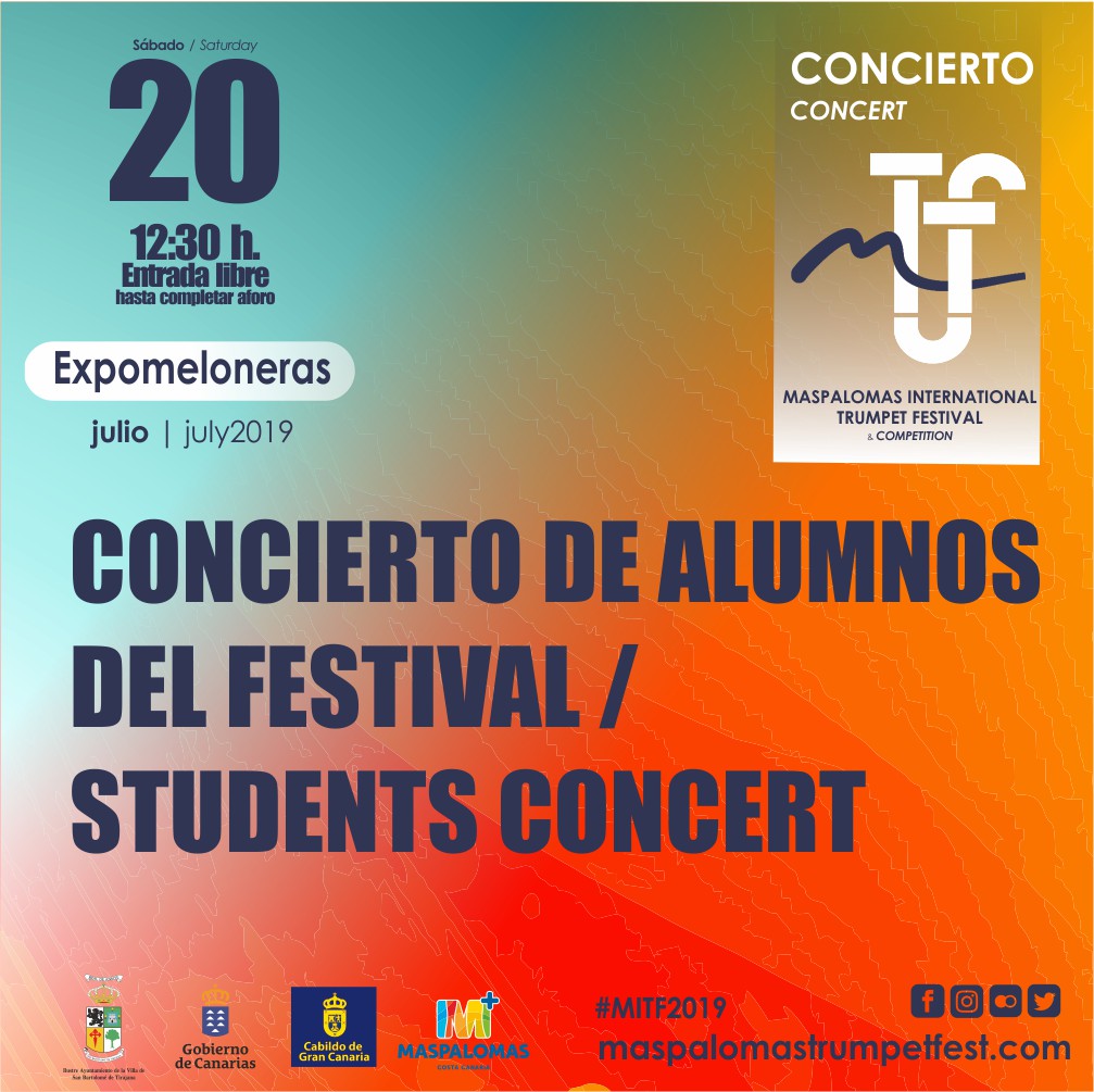 Concierto de alumnos – 20 julio 2019