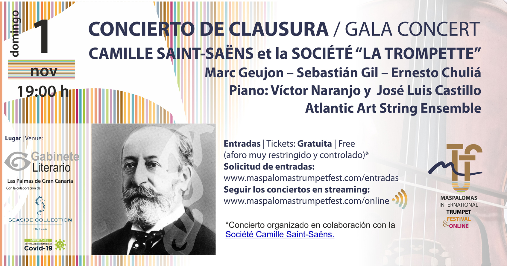 Concierto de clausura – 1 de noviembre