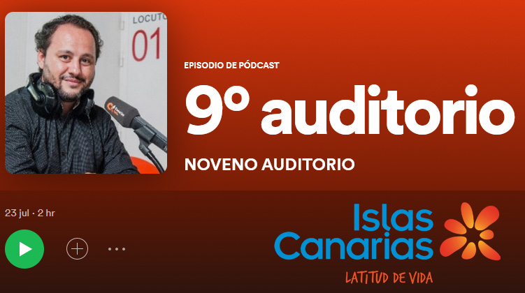 Entrevista en 9º Auditorio de Canarias Radio