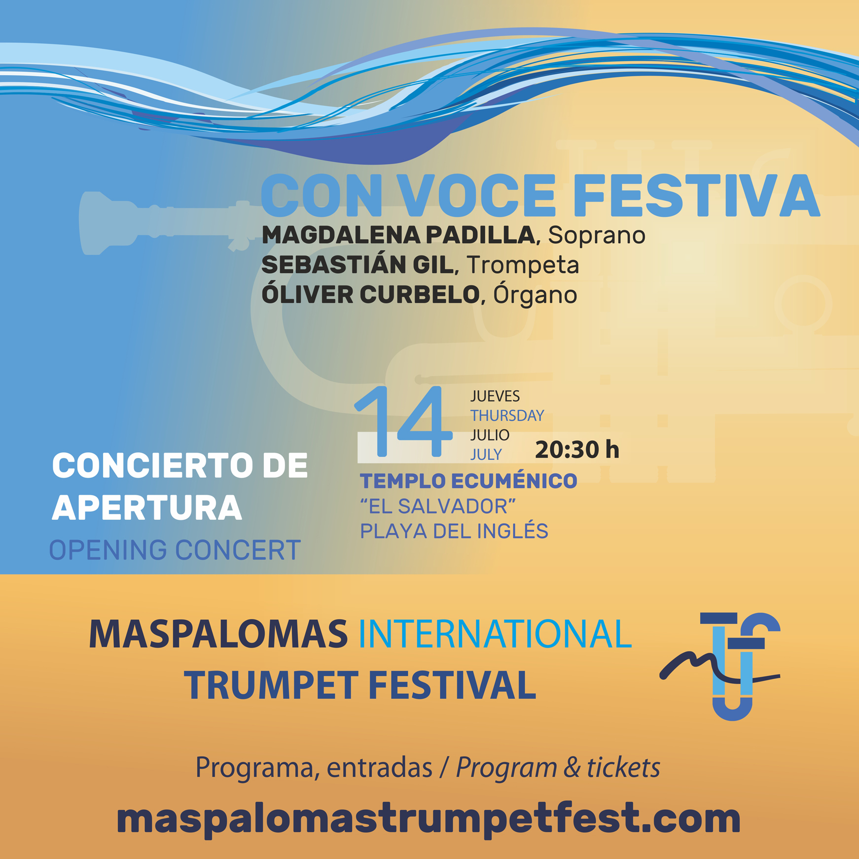 CON VOCE FESTIVA, concierto inaugural