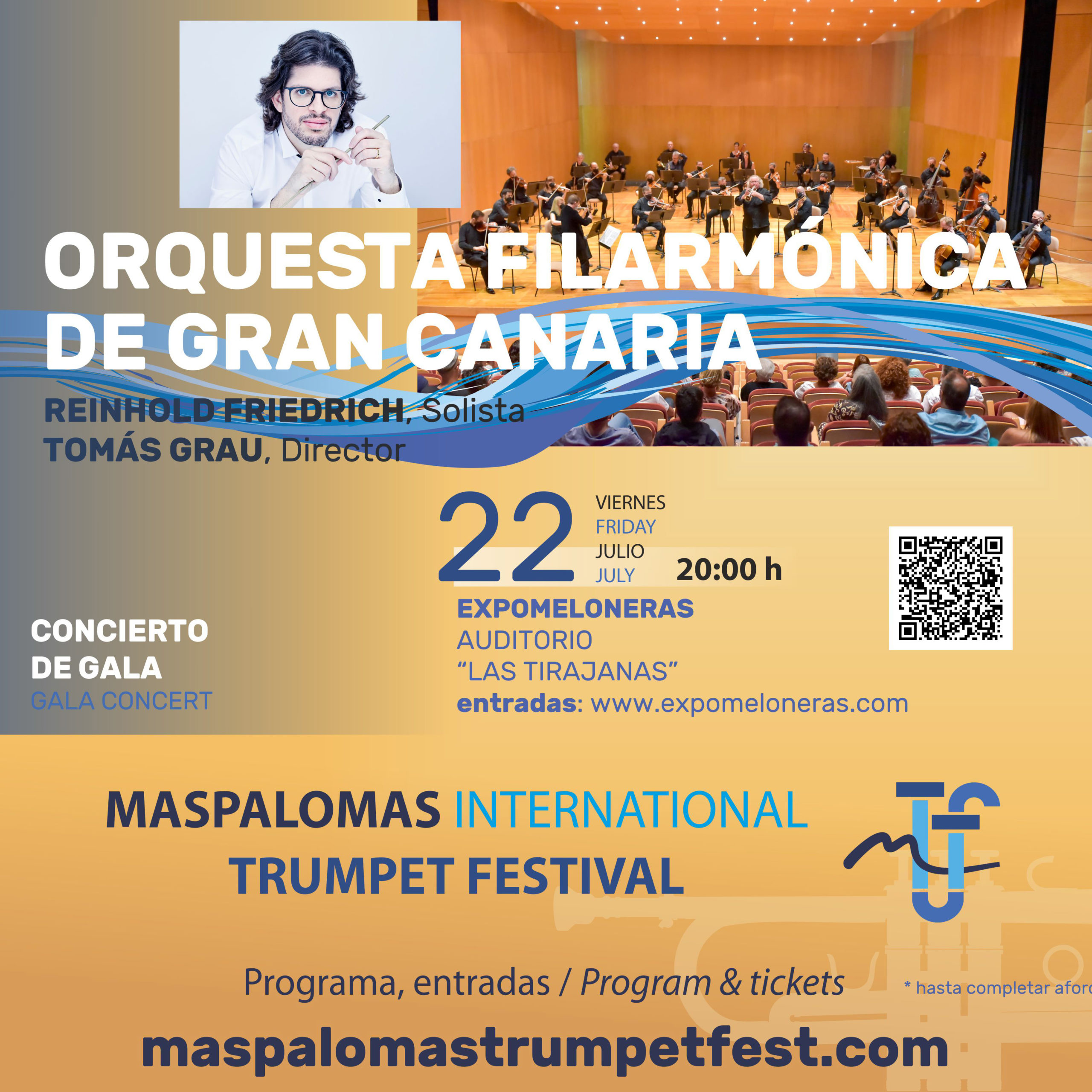 Orquesta Filarmónica de Gran Canaria, concierto de gala