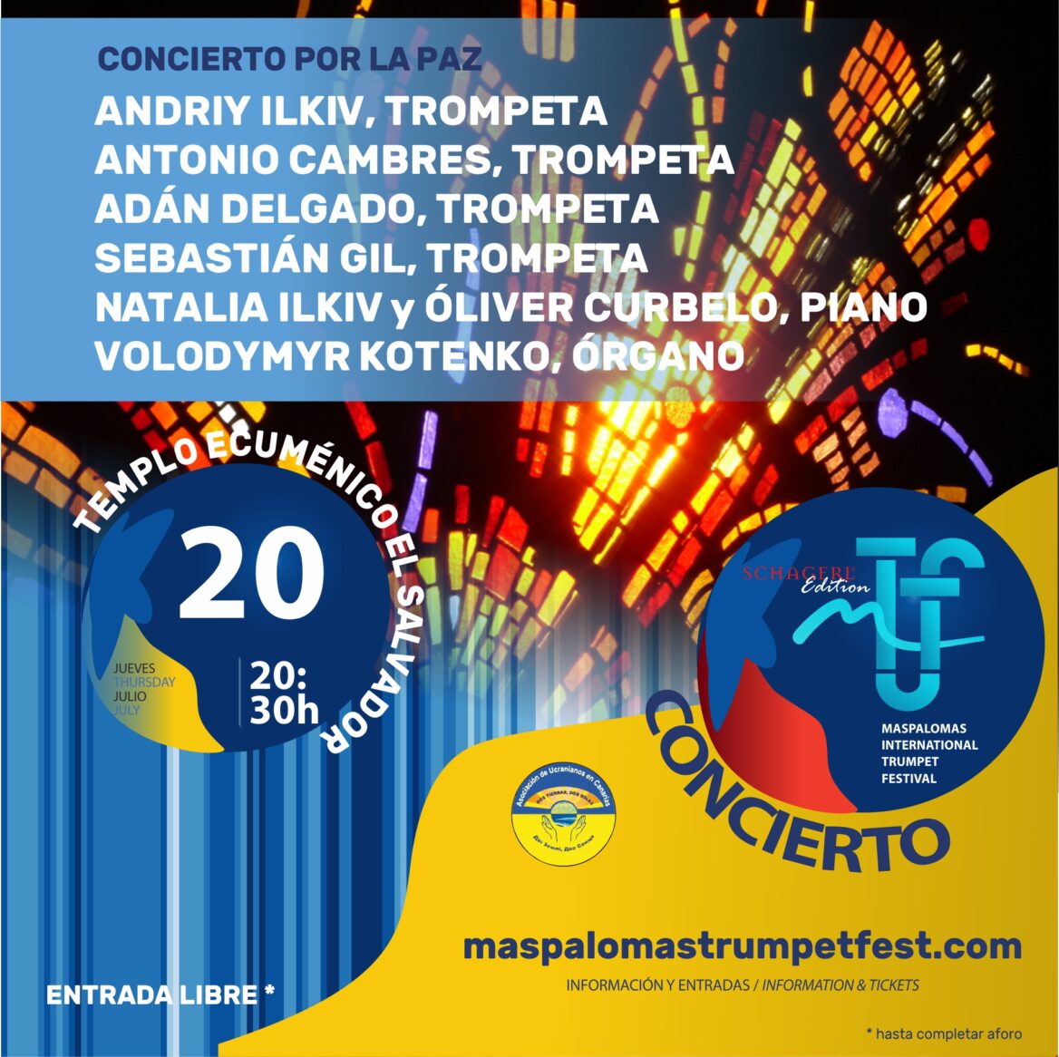 Concert for peace Maspalomas International Trumpet Festival