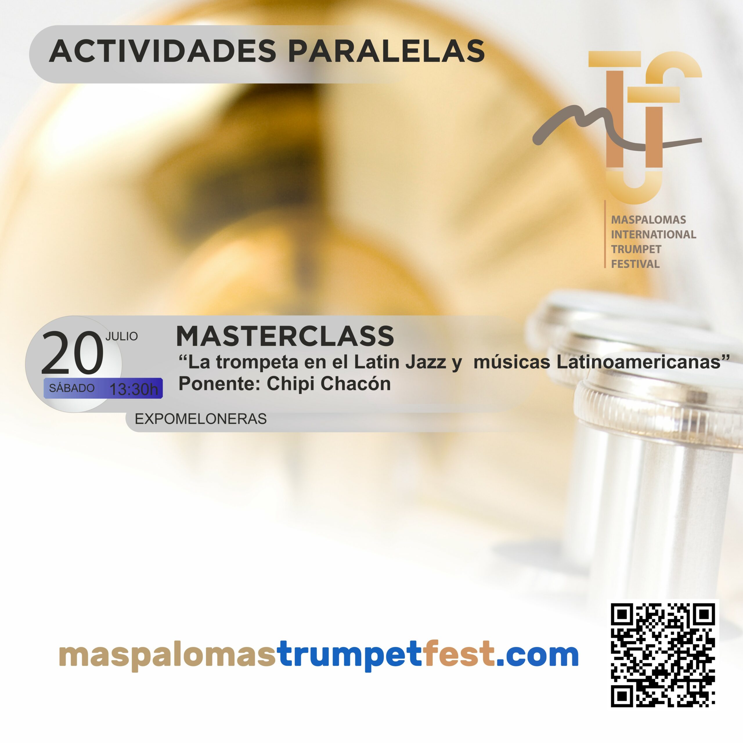 Masterclass “La trompeta en el Latin Jazz y  músicas Latinoamericanas”