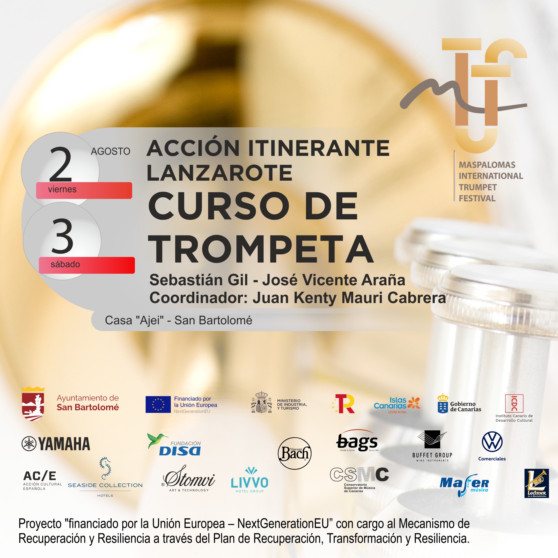 Lanzarote – CURSO DE TROMPETA