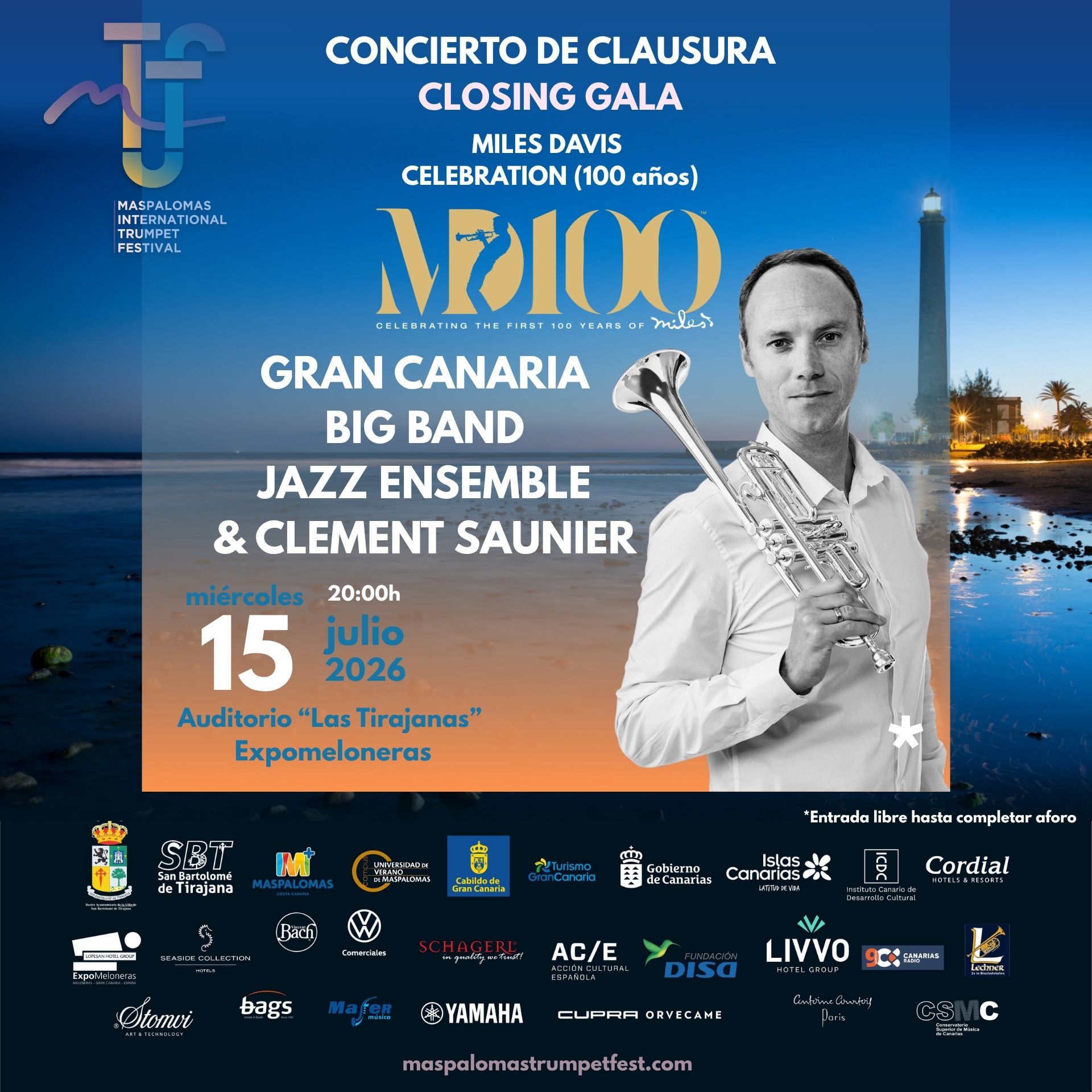 Concierto de clausura con Clement Saunier