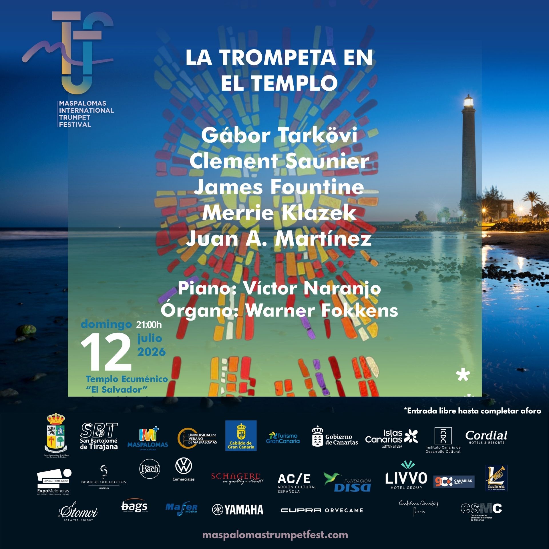 La trompeta en el Templo