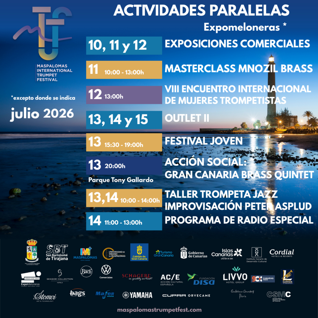 Actividades paralelas Festival 2026